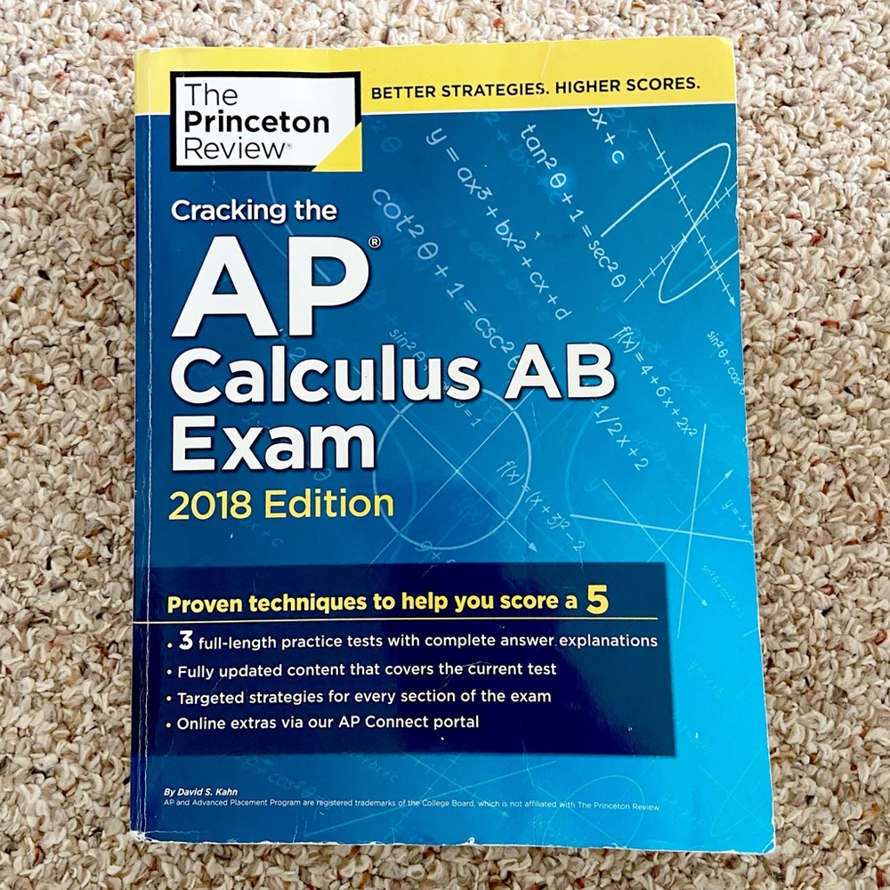 Math test prep book